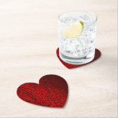 Glitter bokeh sparkle print kartonnen onderzetters (Insitu)