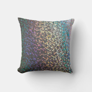 Glitter bokeh sparkle print kussen