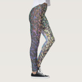 Glitter bokeh sparkle print leggings (Rechts)