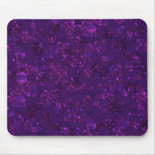 Glitter bokeh sparkle print muismat