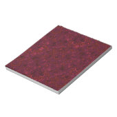 Glitter bokeh sparkle print notitieblok (Linkerzijde)