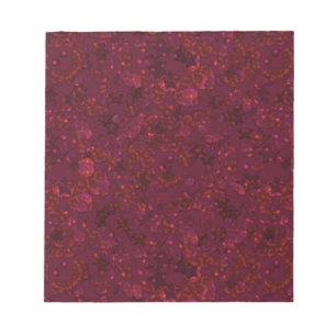 Glitter bokeh sparkle print notitieblok
