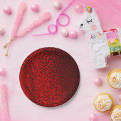 Glitter bokeh sparkle print papieren bordje (Feest)