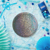 Glitter bokeh sparkle print papieren bordje (Feest)