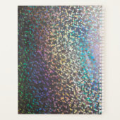 Glitter bokeh sparkle print planner (Achterkant)