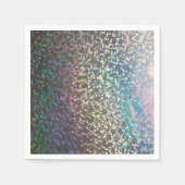 Glitter bokeh sparkle print servet (Voorkant)
