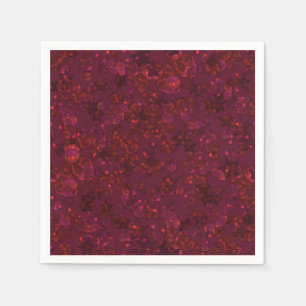 Glitter bokeh sparkle print servet