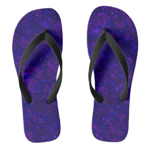 Glitter bokeh sparkle print teenslippers