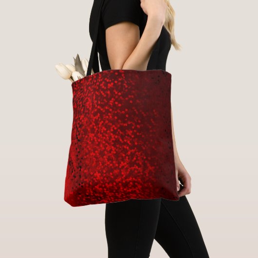 Glitter bokeh sparkle print tote bag (Dichtbij)