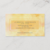 Glitter Bokeh Visitekaartje Glitter Soft Lights (Achterkant)