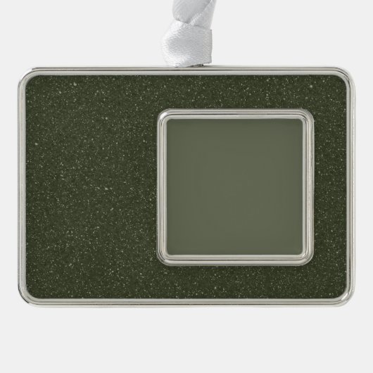 Glitter Border Framed Ornament (Voorkant)