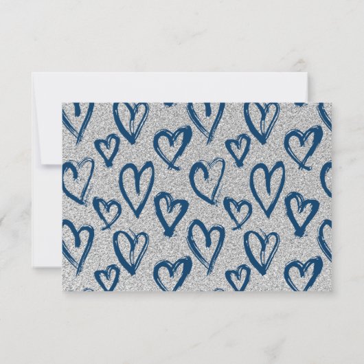 Glitter Boys Classroom Valentijnsdag card Kaart (Achterkant)