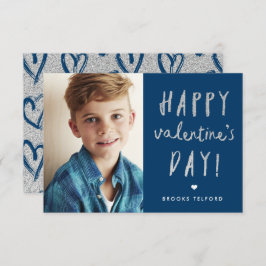 Glitter Boys Classroom Valentijnsdag card Kaart
