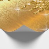 Glitter Bridal Weddenschap Cadeaupapier (Hoek)