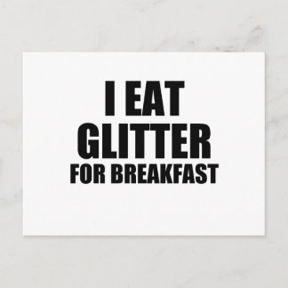 glitter briefkaart