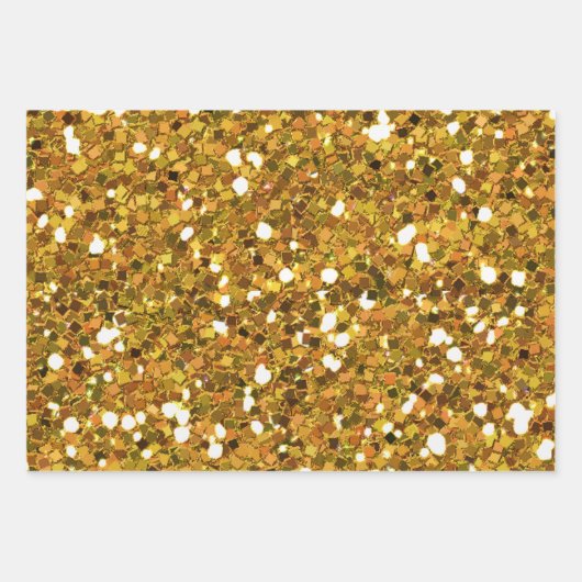 Glitter Buffalo Pset Leopard Inpakpapier Vel (Voorkant 2)