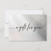 GLITTER BUSINESS CERTIFICAAT, cadeau voor u (Voorkant)