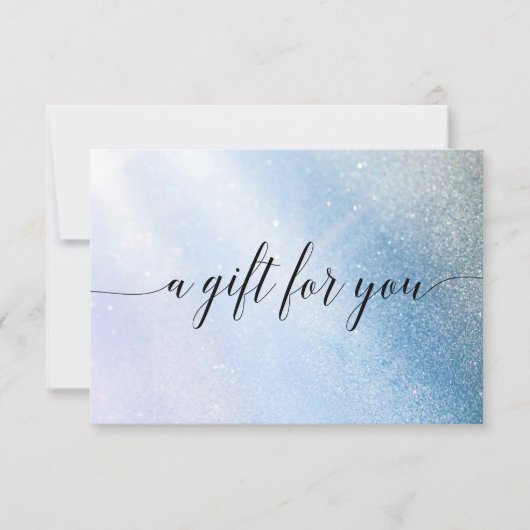 GLITTER BUSINESS CERTIFICAAT, cadeau voor u (Voorkant)