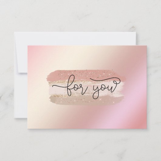 GLITTER BUSINESS CERTIFICAAT, cadeau voor u (Voorkant)