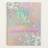 GLITTER BUSINESS PLANNER-HOESJE PLANNER (Voorkant)