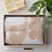 Glitter Butterflies Series Design 1 Tissuepapier (Geschenk)