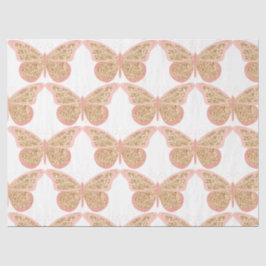 Glitter Butterflies Series Design 1 Tissuepapier