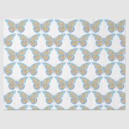 Glitter Butterflies Series Design 8 Tissuepapier