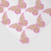 Glitter Butterflies Series Design 9 Tissuepapier (Detail)