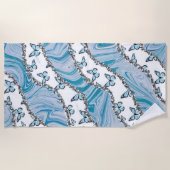 Glitter Butterfly Strandlaken (Voorkant)