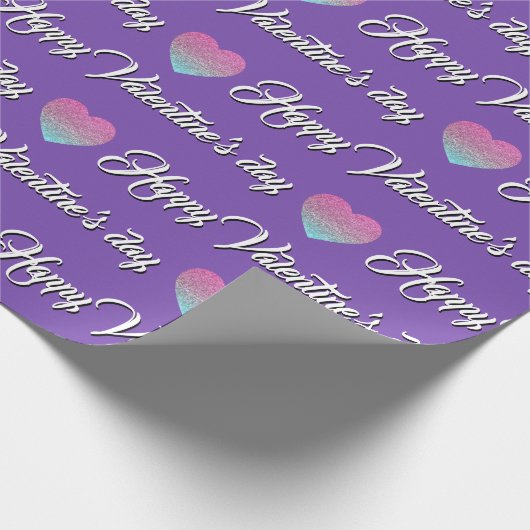 glitter cadeaupapier (Hoek)