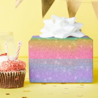 glitter cadeaupapier