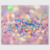 Glitter Cadeaupapier (Vlak)