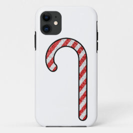 Glitter Candy Cane Case-Mate iPhone Case