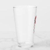 Glitter Candy Cane Glas (Rechts)