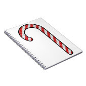 Glitter Candy Cane Notitieboek (Rechterzijde)