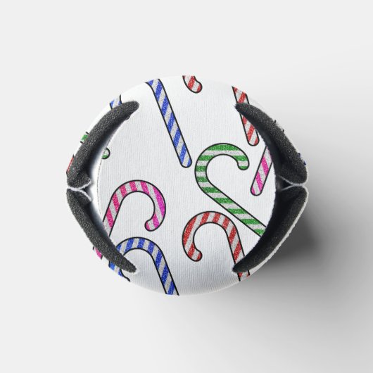 Glitter Candy Cane Patroon Blikjeskoeler (Bodem)