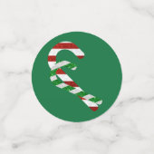 Glitter Candy Canes Confetti (Kleine voorkant)