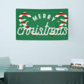 Glitter Candy Canes Spandoek (Beurs)