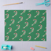 Glitter Candy Canes Tissuepapier (Craft)