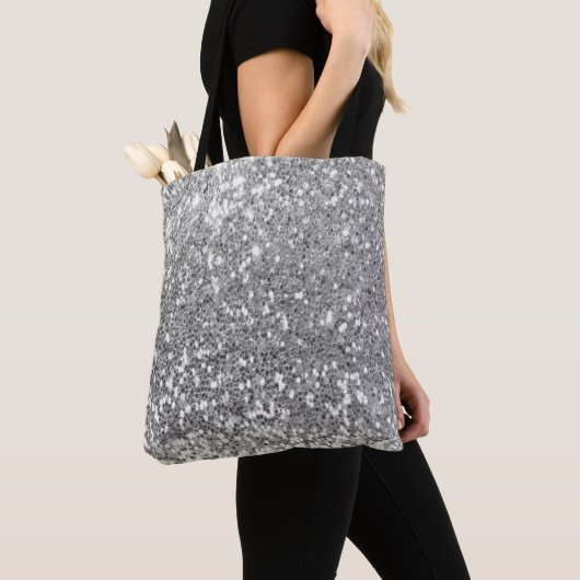 Glitter canvas tas (Dichtbij)