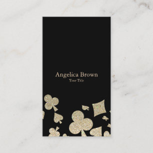 Glitter Casino Visitekaartje