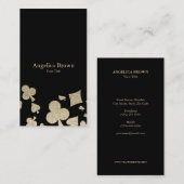 Glitter Casino Visitekaartje (Voorkant / Achterkant)