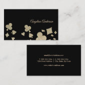 Glitter Casino Visitekaartje (Voorkant / Achterkant)