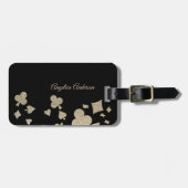 Glitter Casino Visitekaartje Bagagelabel (Voorkant horizontaal)