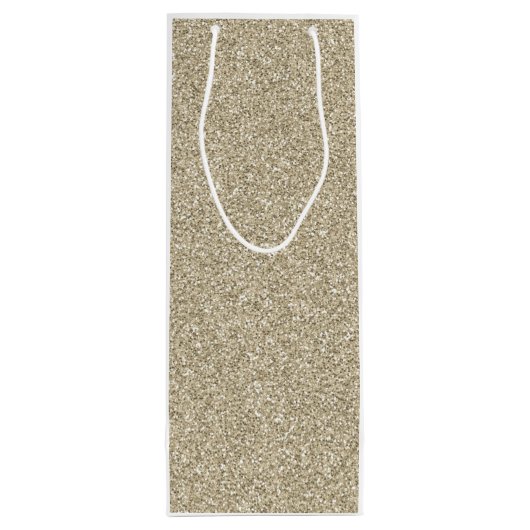 Glitter Celebrating 50 jaar verjaardag Wijn Cadeautas (Achterkant)