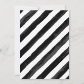 Glitter cheerleader feest uitnodiging (Achterkant)