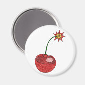 Glitter Cherry Bomb Magneet (Voorkant / Achterkant)