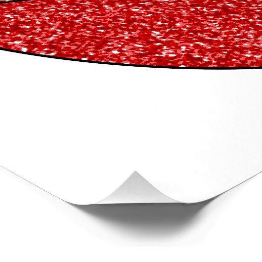 Glitter Cherry Bomb Perfect Poster (Hoek)