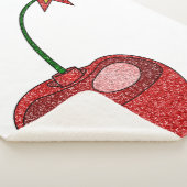 Glitter Cherry Bomb Sherpa Deken (3/4)