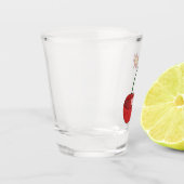 Glitter Cherry Bomb Shot Glas (Links)